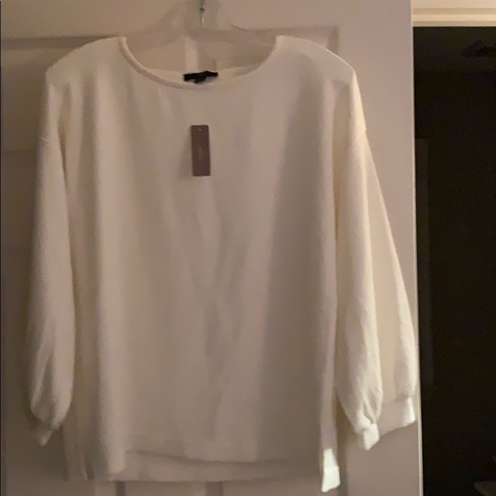 NWT J Crew double knit balloon 3/4 length sleeve